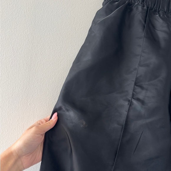 ALO Black Afterglow Wide Leg Track Pants M - Picture 9 of 10